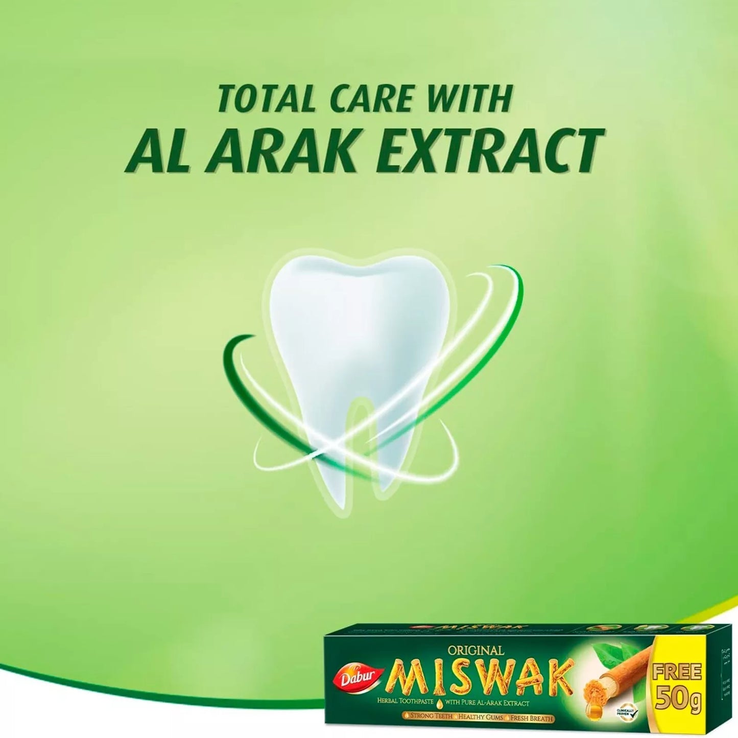 Miswak Toothpaste Natural Herbal 120GM